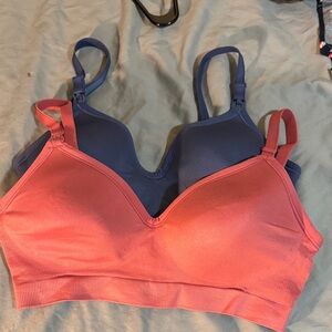 Kindred Bravely Pink and Blue Nursing Bra’s